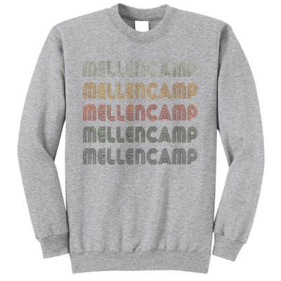 Love Mellencamp Grunge Vintage Black Mellencamp Tall Sweatshirt