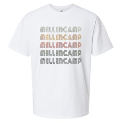 Love Mellencamp Grunge Vintage Black Mellencamp Sueded Cloud Jersey T-Shirt