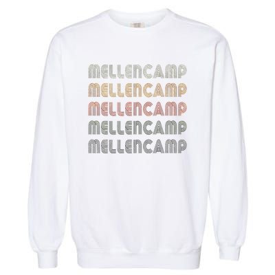 Love Mellencamp Grunge Vintage Black Mellencamp Garment-Dyed Sweatshirt