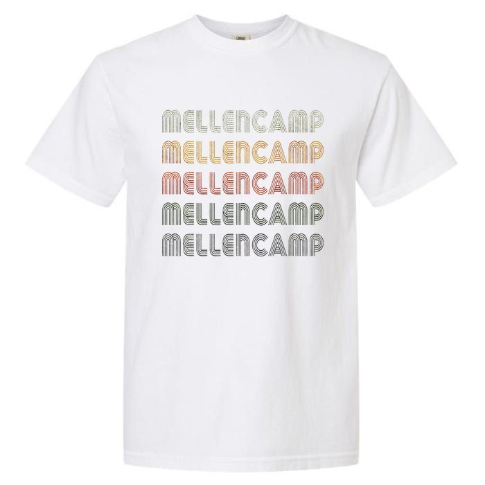 Love Mellencamp Grunge Vintage Black Mellencamp Garment-Dyed Heavyweight T-Shirt