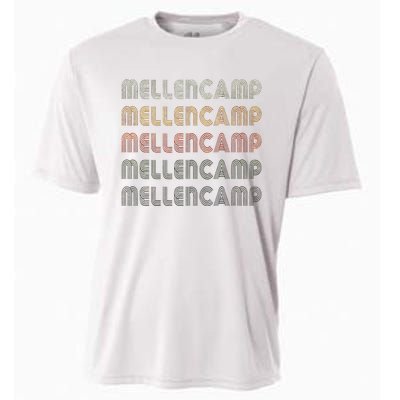 Love Mellencamp Grunge Vintage Black Mellencamp Cooling Performance Crew T-Shirt