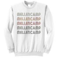 Love Mellencamp Grunge Vintage Black Mellencamp Sweatshirt