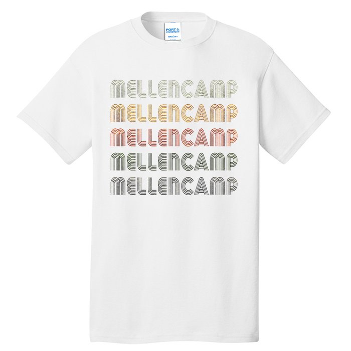 Love Mellencamp Grunge Vintage Black Mellencamp Tall T-Shirt