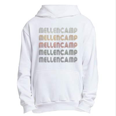 Love Mellencamp Grunge Vintage Black Mellencamp Urban Pullover Hoodie