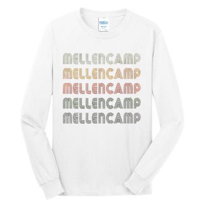 Love Mellencamp Grunge Vintage Black Mellencamp Tall Long Sleeve T-Shirt