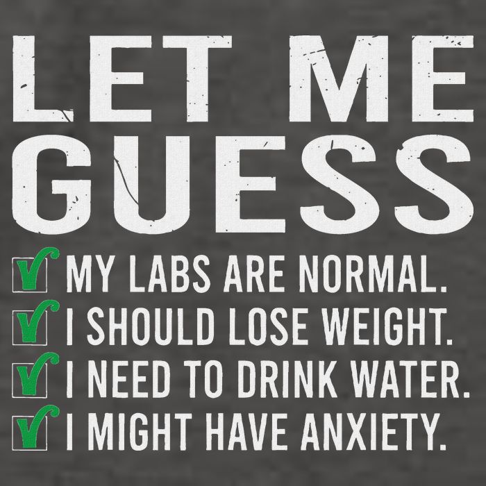 Let Me Guess My Labs Are Normal I Should Lose Weigh Vector Backpack
