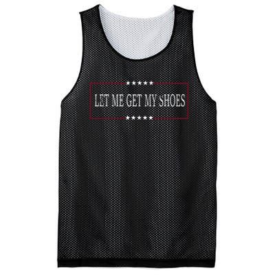 Let Me Get My Shoes Mesh Reversible Basketball Jersey Tank