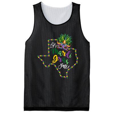 LetS Mardi Gras YAll Texas Souvenir Gift Mesh Reversible Basketball Jersey Tank