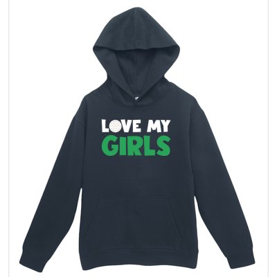 Love My Golf Gift For Mom Dad Daughters Golf Gift Urban Pullover Hoodie