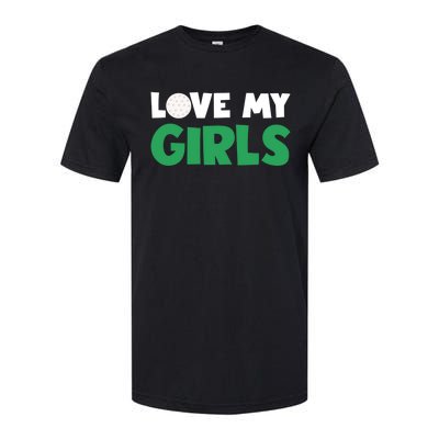 Love My Golf Gift For Mom Dad Daughters Golf Gift Softstyle CVC T-Shirt