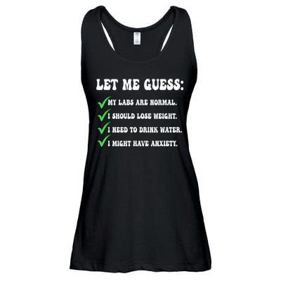 Let Me Guess My Labs Are Normal. I Should Lose Weight. Ladies Essential Flowy Tank
