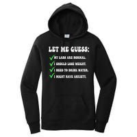 Let Me Guess My Labs Are Normal. I Should Lose Weight. Women's Pullover Hoodie