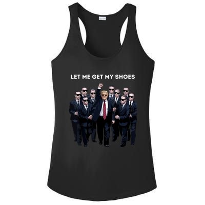 Let Me Get My Shoes Ladies PosiCharge Competitor Racerback Tank