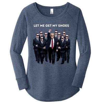 Let Me Get My Shoes Women's Perfect Tri Tunic Long Sleeve Shirt