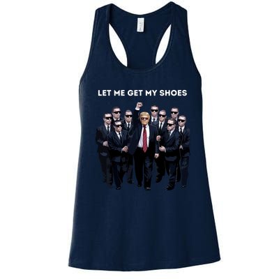 Let Me Get My Shoes Women's Racerback Tank