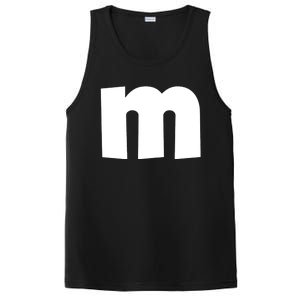 Letter M Groups Halloween Matching Team Easy Lazy Costume PosiCharge Competitor Tank