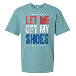 Let Me Get My Shoes Donald Trump Rally Pennsylvania Sueded Cloud Jersey T-Shirt