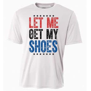 Let Me Get My Shoes Donald Trump Rally Pennsylvania Cooling Performance Crew T-Shirt