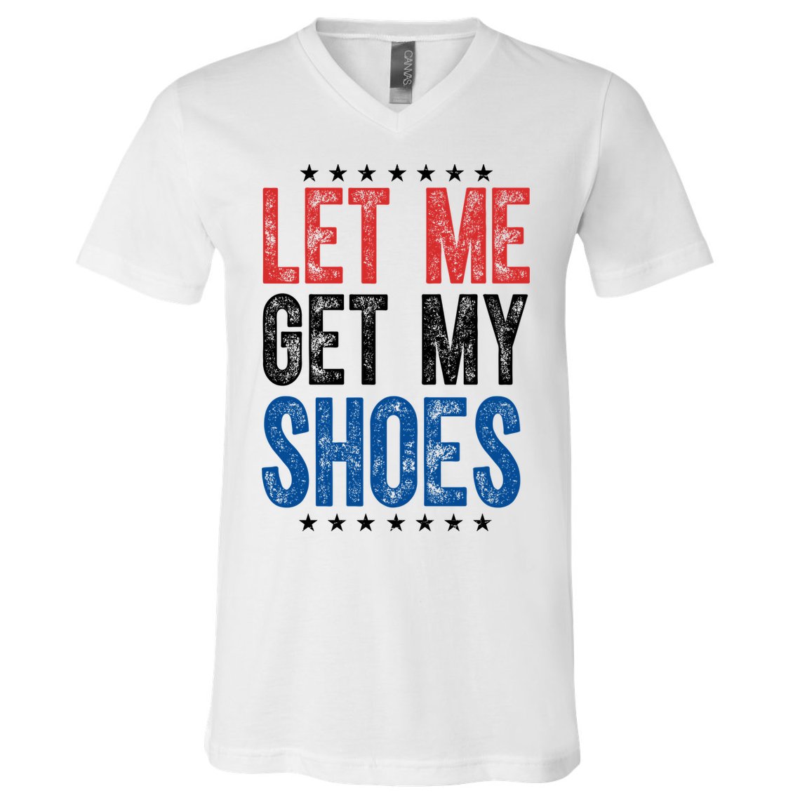 Let Me Get My Shoes Donald Trump Rally Pennsylvania V-Neck T-Shirt