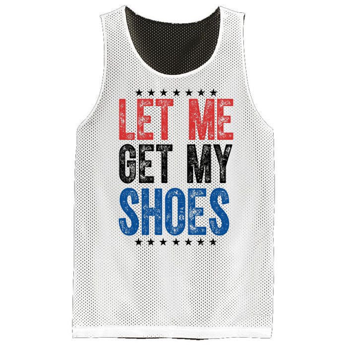 Let Me Get My Shoes Donald Trump Rally Pennsylvania Mesh Reversible Basketball Jersey Tank