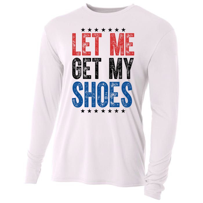 Let Me Get My Shoes Donald Trump Rally Pennsylvania Cooling Performance Long Sleeve Crew