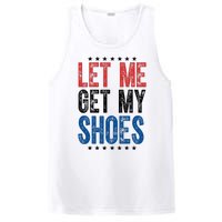 Let Me Get My Shoes Donald Trump Rally Pennsylvania PosiCharge Competitor Tank