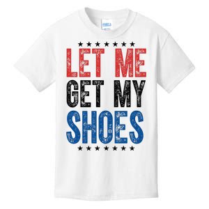 Let Me Get My Shoes Donald Trump Rally Pennsylvania Kids T-Shirt