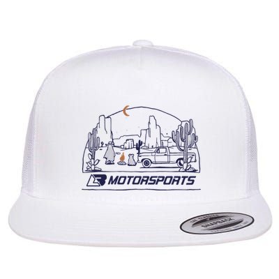 Lb Motorsports Ghost Flat Bill Trucker Hat
