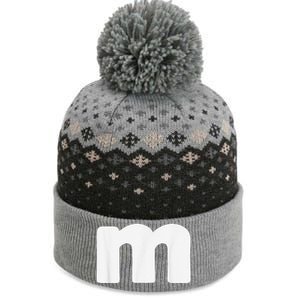 Letter M Groups Halloween Matching Team Easy Lazy Costume The Baniff Cuffed Pom Beanie