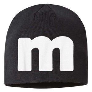 Letter M Groups Halloween Matching Team Easy Lazy Costume Sustainable Beanie