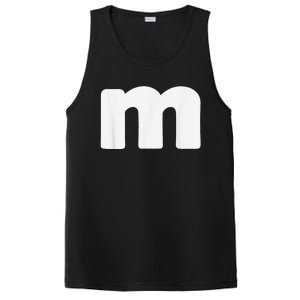 Letter M Groups Halloween Matching Team Easy Lazy Costume PosiCharge Competitor Tank