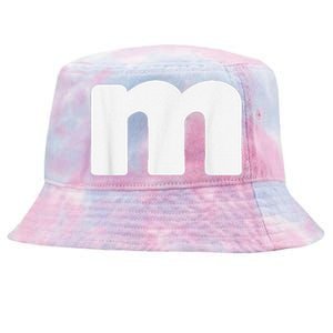 Letter M Groups Halloween Matching Team Easy Lazy Costume Tie-Dyed Bucket Hat