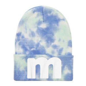 Letter M Groups Halloween Matching Team Easy Lazy Costume Tie Dye 12in Knit Beanie