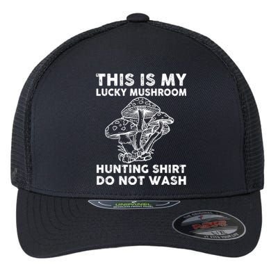 Lucky Mushroom Hunting Costume Love Picking Mushrooms Cute Gift Flexfit Unipanel Trucker Cap