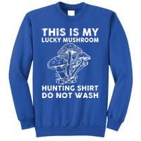 Lucky Mushroom Hunting Costume Love Picking Mushrooms Cute Gift Sweatshirt