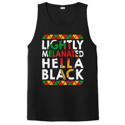 Lightly Melanated Hella Black History PosiCharge Competitor Tank