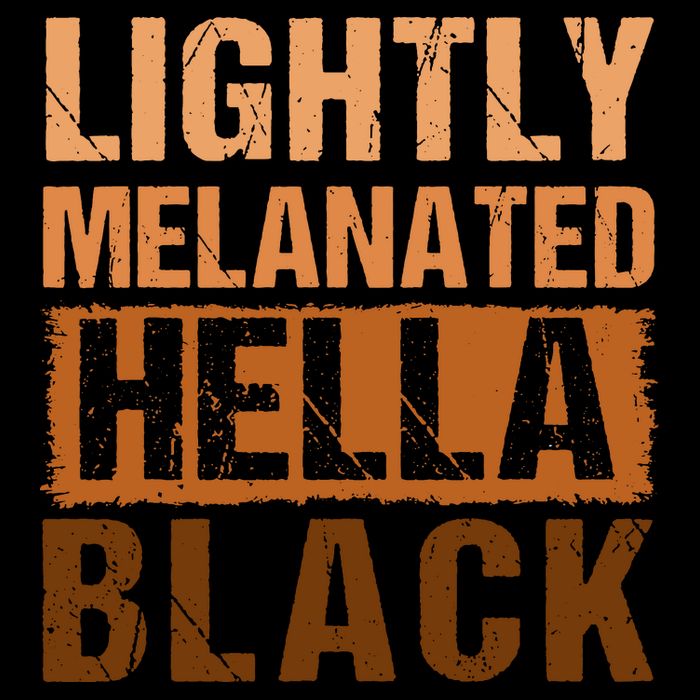 Lightly Melanated Hella Black Gifts Black History Month Sweatshirt