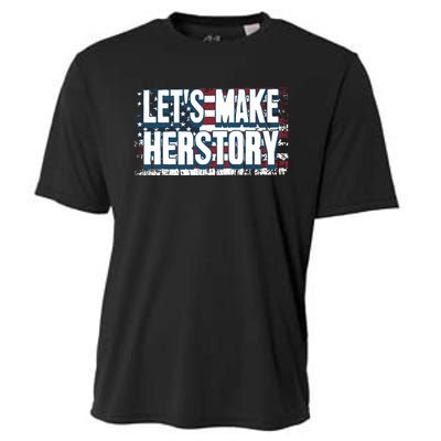 Lets Make Herstory Feminist Cooling Performance Crew T-Shirt