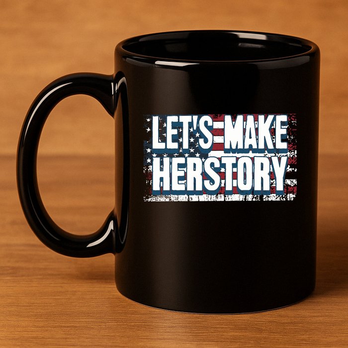 Lets Make Herstory Feminist 11oz C Handle Ceramic Mug