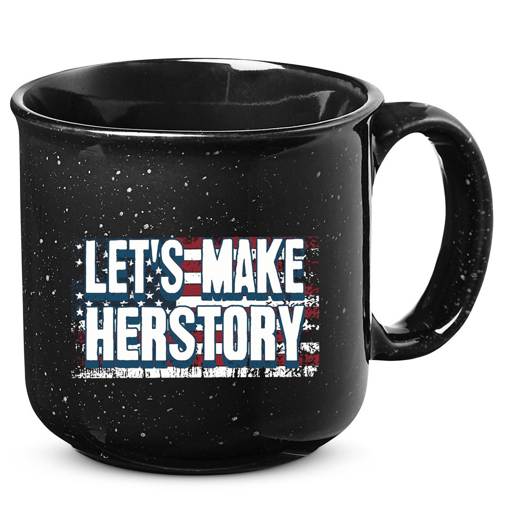 Lets Make Herstory Feminist 15oz Campfire Ceramic Mug