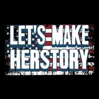 Lets Make Herstory Feminist 16 in Basic Backpack