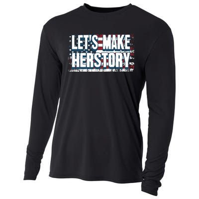 Lets Make Herstory Feminist Cooling Performance Long Sleeve Crew