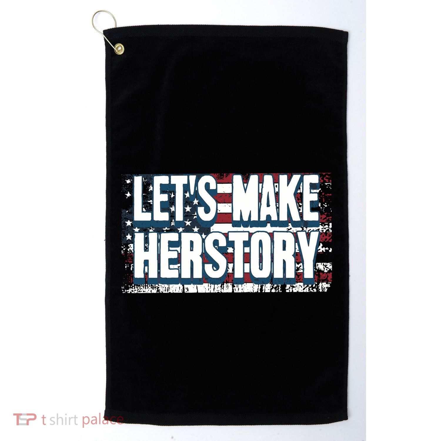 Lets Make Herstory Feminist Golf Towel