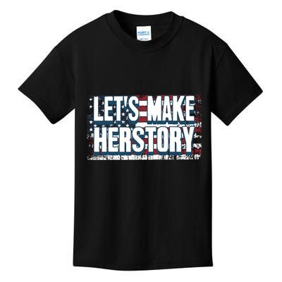 Lets Make Herstory Feminist Kids T-Shirt