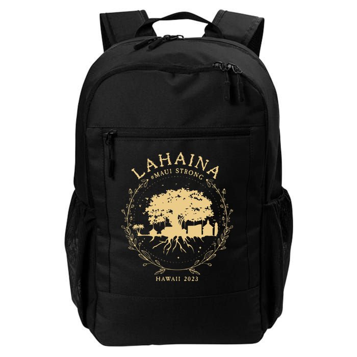 Lahaina Maui Hawaii Strong Golden Banyan Tree Shoreline Supportive Backpack