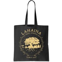 Lahaina Maui Hawaii Strong Golden Banyan Tree Shoreline Supportive Bag