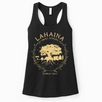 Lahaina Maui Hawaii Strong Golden Banyan Tree Shoreline Supportive Womens Tank Top