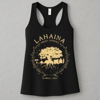 Lahaina Maui Hawaii Strong Golden Banyan Tree Shoreline Supportive Womens Tank Top