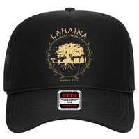 Lahaina Maui Hawaii Strong Golden Banyan Tree Shoreline Supportive Hat
