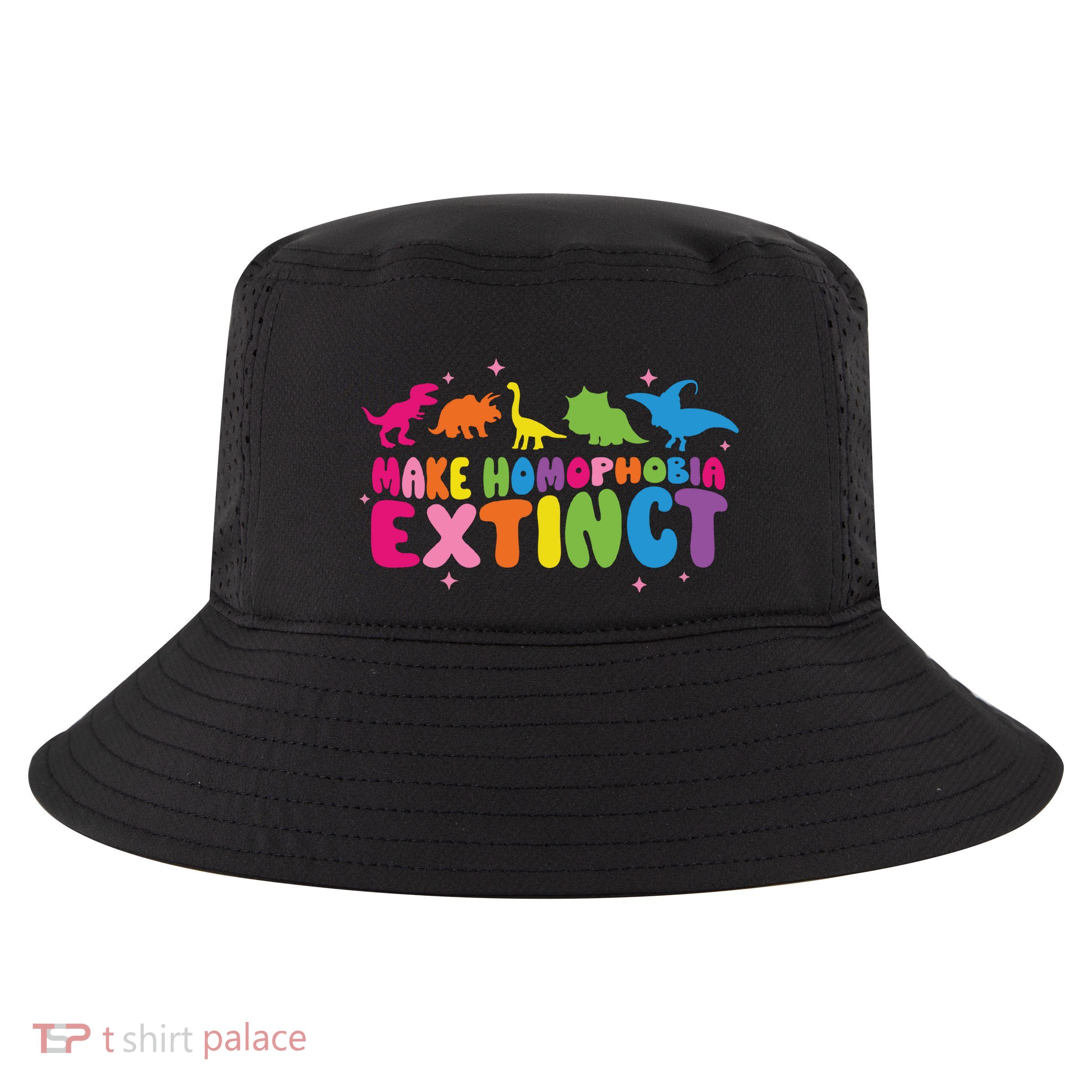 LetS Make Homophobia Extinct Cool Comfort Performance Bucket Hat